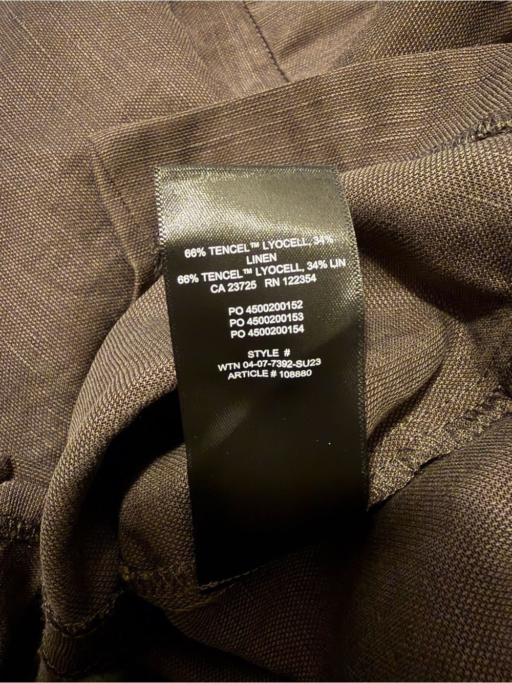 Aritzia PATIO LINEN TECEL MINI
SKIRT Size 2 - Picture 9 of 16
